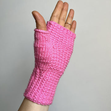 Two-Faced Fingerless Gloves