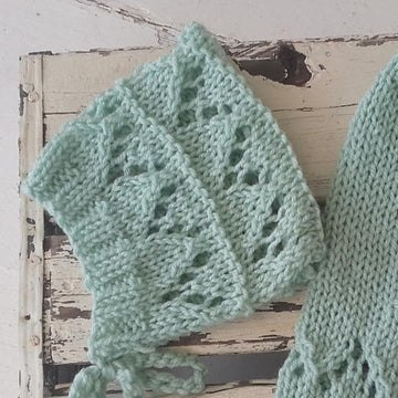 Lacy Baby Elf Bonnet