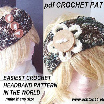 Easiest Headband in the World! | Crochet Pattern 215