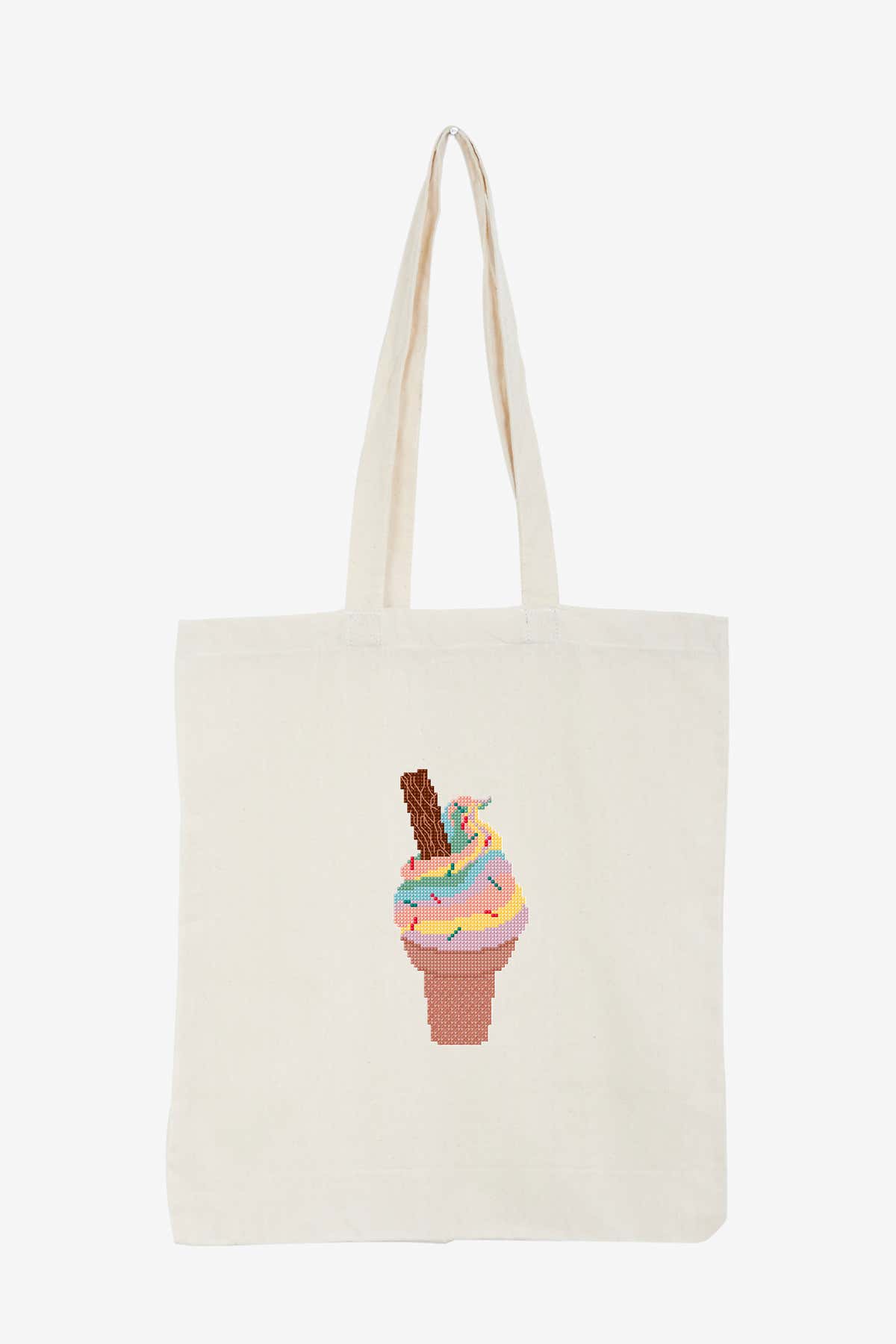 Rainbow Cone in DMC - PAT0792 - Downloadable PDF
