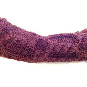 Arm Warmers Fingerless Gloves Knitting Pattern # 4