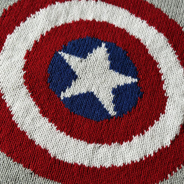 Captain America Baby Blanket