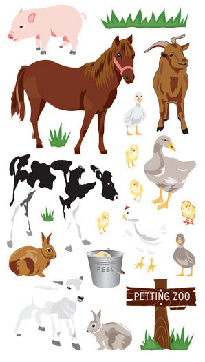 Sticko Stickers - Petting Zoo