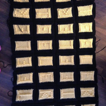 Steelers Inspired Afghan