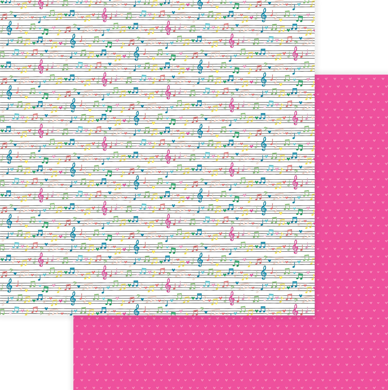 Photoplay Paper Star Of The Show Double-Sided Cardstock 12"X12" 25/Pkg - We've Got The Beat