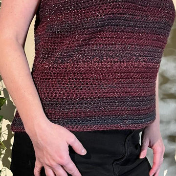 Häkelanleitung Tanktop "Rubin"