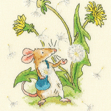 Bothy Threads Collecting Kisses Cross Stitch Kit