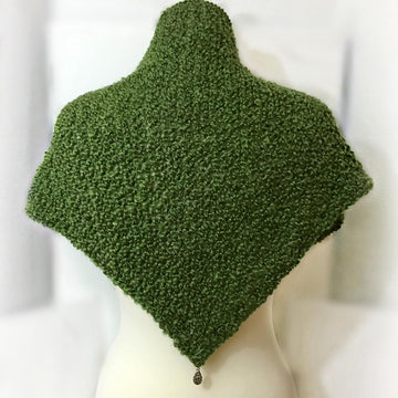 Loom Knit Triangle Shawl