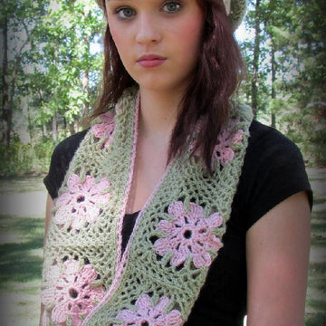 Frost Flower Cowl Set