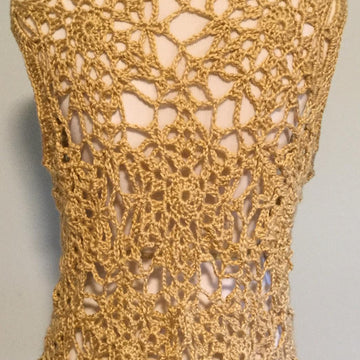 Art Deco Open Shoulder Shell