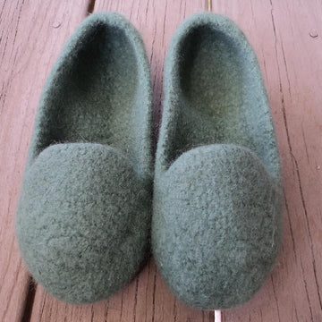Slip On Felted Knit Slippers for Women