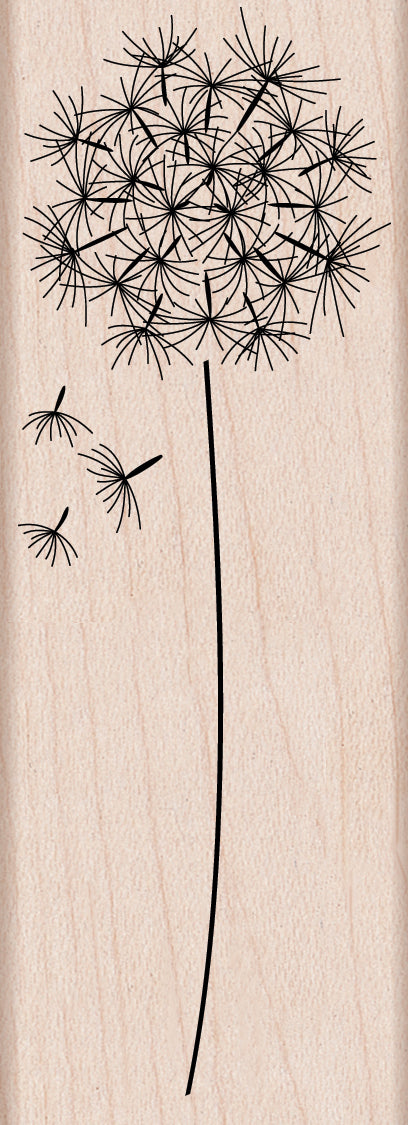 Hero Arts Mounted Rubber Stamp 3.75"X1.25" - Dandelion