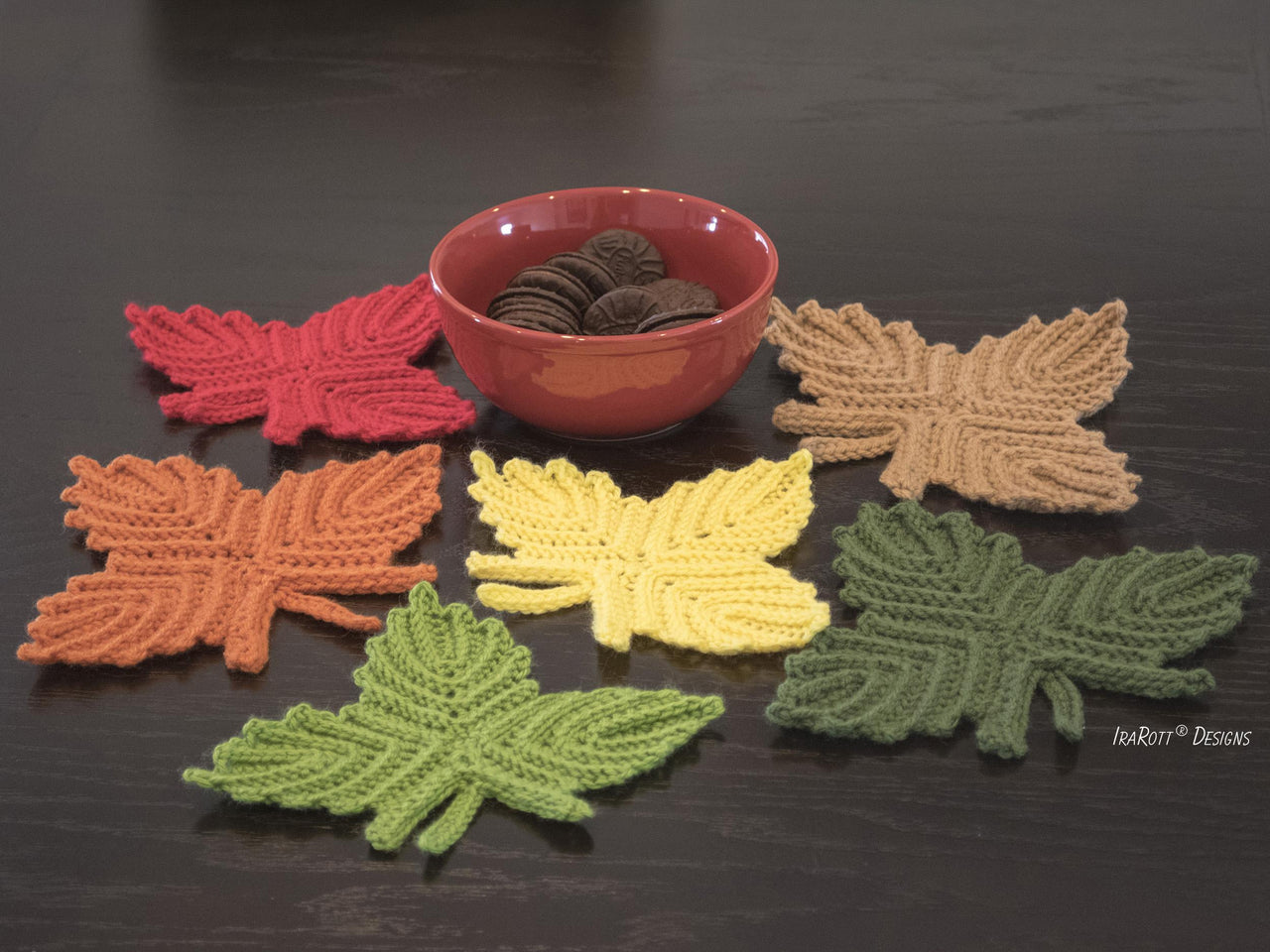 Canadian Maple Leaf Coaster