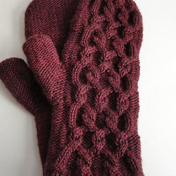 Morgandy Mittens