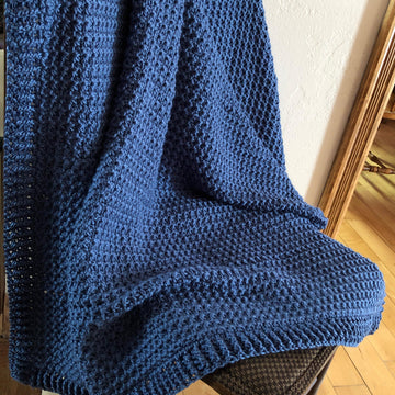 Ocean Paradise Crochet Throw Blanket