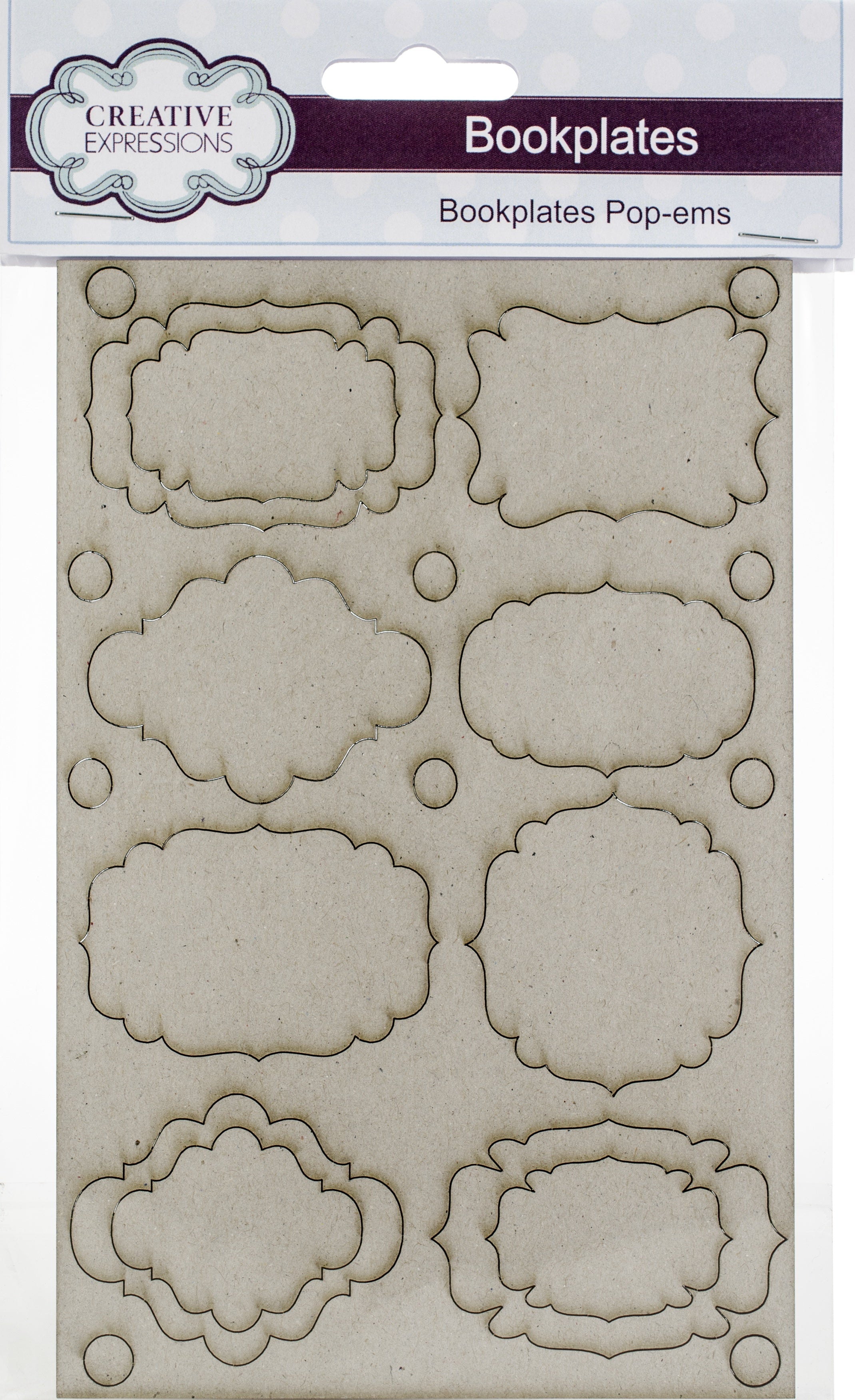 Creative Expressions Pop-Ems - Bookplates