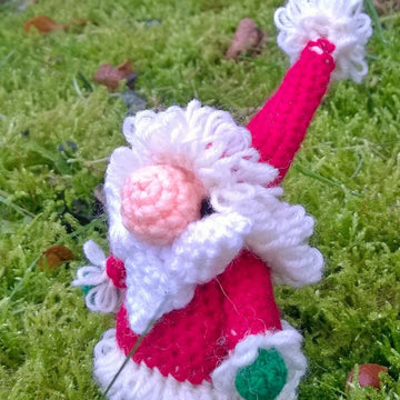 Weihnachtsmann, Häkelanleitung