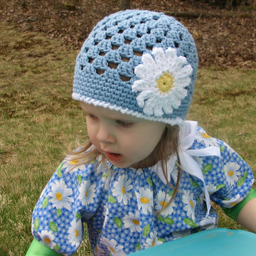 Spring Daisy Beanie