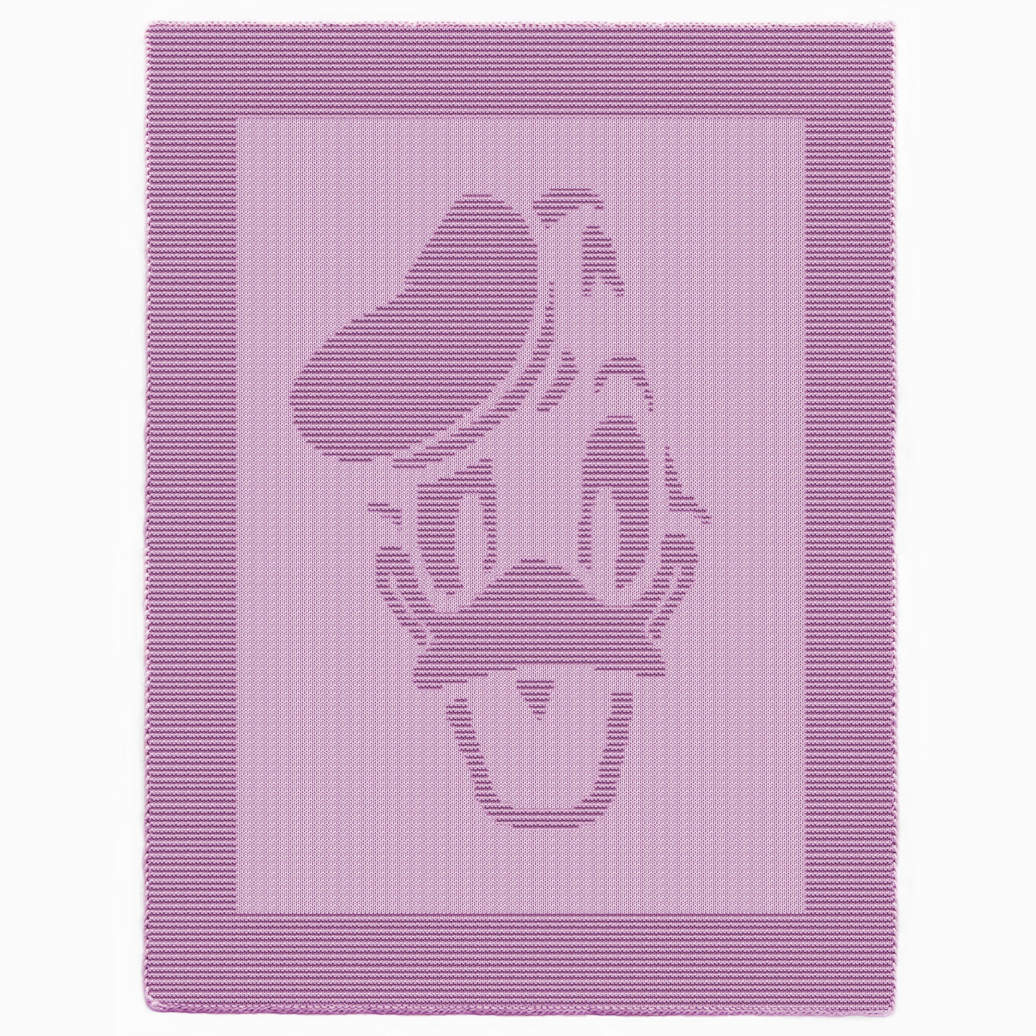 Donald Duck Baby Blanket Knitting Pattern