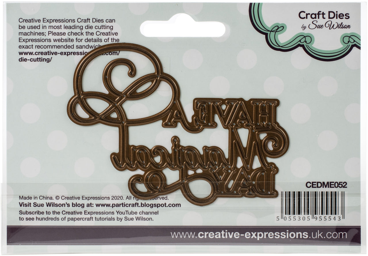 Creative Expressions Craft Dies By Sue Wilson - Mini Expressions- Have A Magical Day