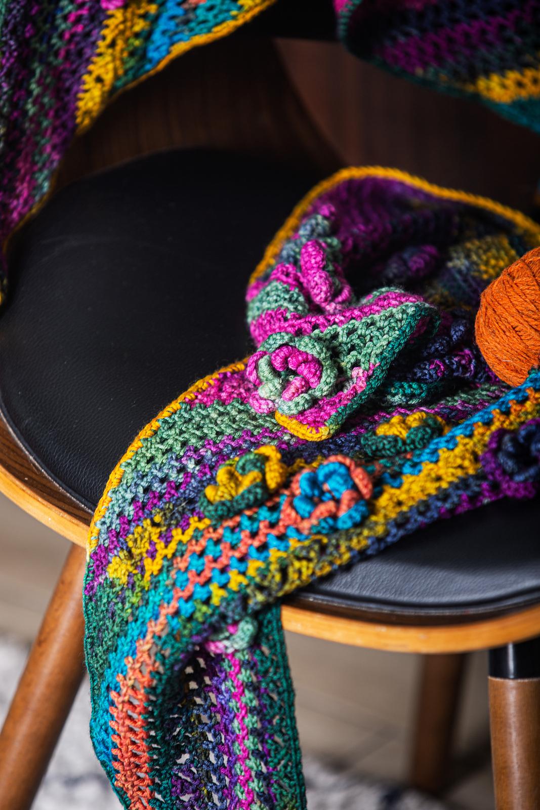 Yarn Garden shawl