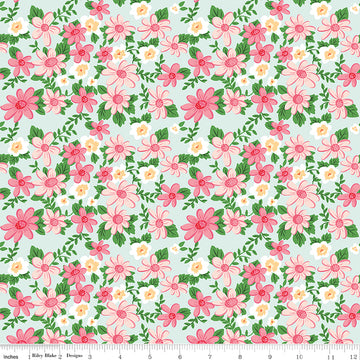Riley Blake Summer Picnic - Blue - RBC10750BLEACHEDDENIM