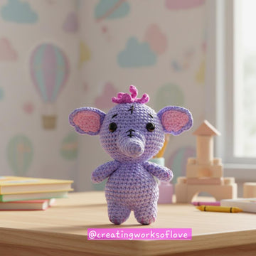Mini Elephant Amigurumi