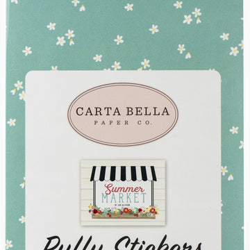 Echo Park Paper Summer Market Puffy Stickers - 619153