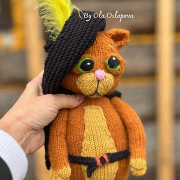Puss in Boots knitting pattern