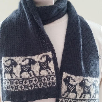 Gamboling Goats Scarf