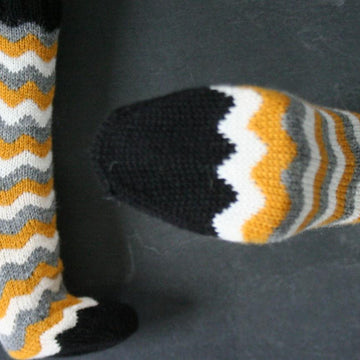 Zickzacksocken