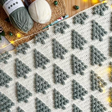 Little Christmas Trees Blanket