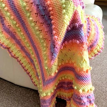 ORANGES and LEMONS baby blanket