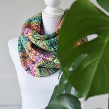 Colorful Stripes Infinity Scarf