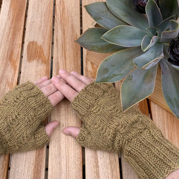 Feather Brushed Mitts
