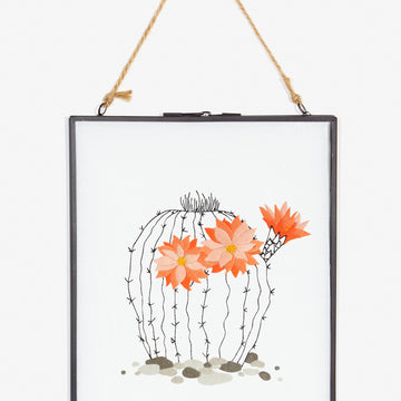 Cactus In Bloom  in DMC - PAT0234 -  Downloadable PDF