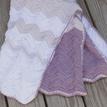 Color Block Baby Blanket