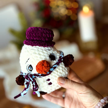 Holiday 3 in 1 - reindeer, snowman, piggy squishes
