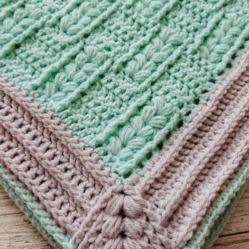 Puffs and Hugs Baby Blanket