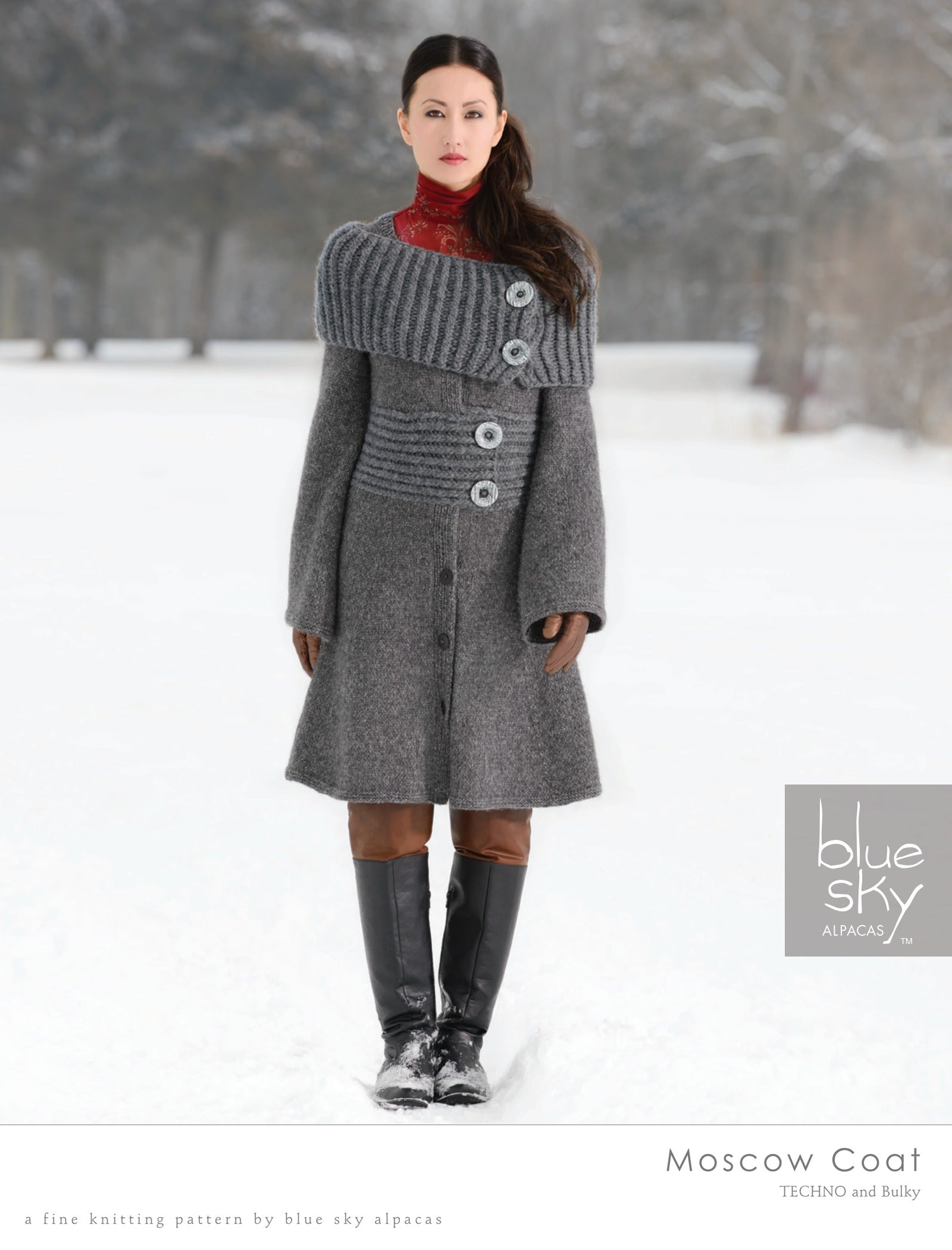 Blue Sky Fibers Moscow Coat PDF