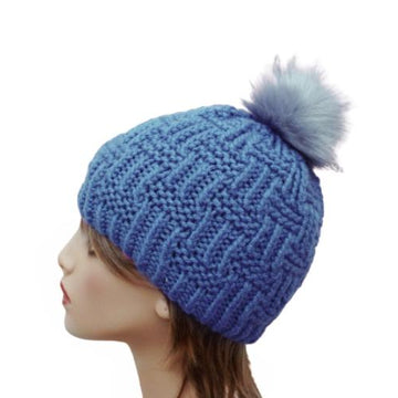 Knitting Pattern for 3 Ladies Chunky Knitted Hats, Chunky Hat Knitting Pattern, Ladies Hat Knitting Pattern, Circular Knitted Chunky Hat Pattern, KP566