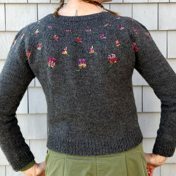 Floating Flowers Pullover