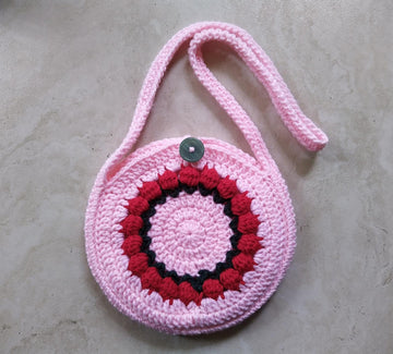 Crochet Flower Bag Pattern Beginner Kids Purse PDF Easy Toddler Handbag Crochet Small Crochet Bag With Strap DIY Girl’s Crochet Purse