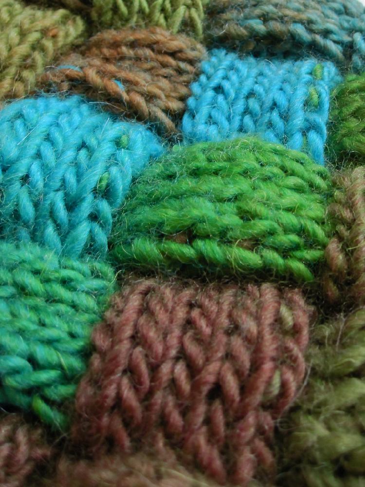 Evan Entrelac Scarf