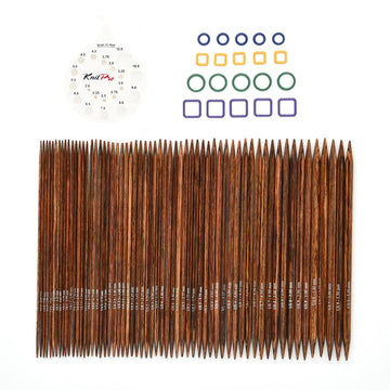 KnitPro Ginger 6in Double Pointed Needle Socks Kit
