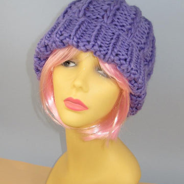 Super Chunky Fishermans Rib Beanie Hat