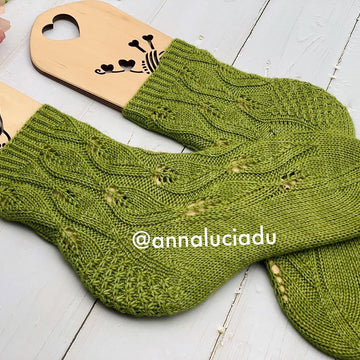 Lucky Leaf Sock