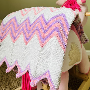 Whimsy Waves Baby Blanket Pattern