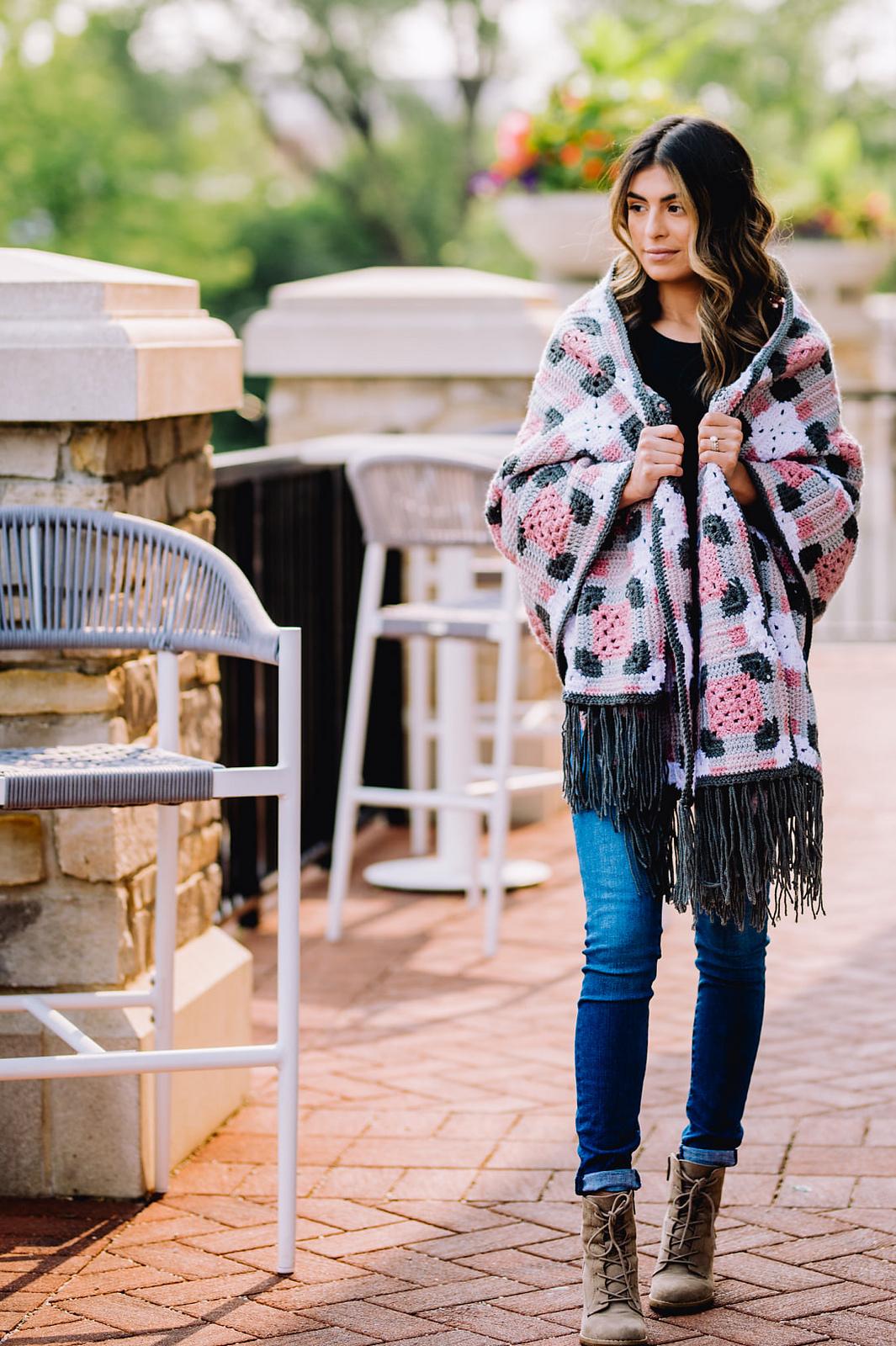 Cherie Plaid Wrap