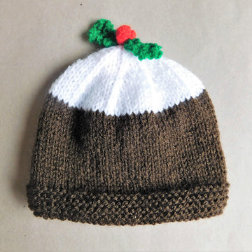 Christmas Pudding Baby Hat
